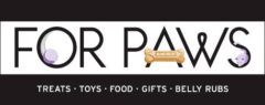 For Paws Logo